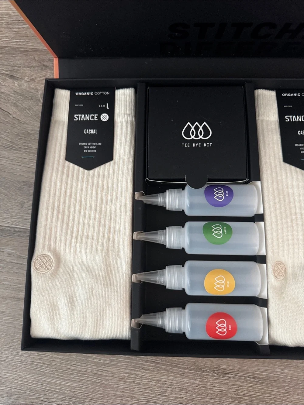 Rare ⭐️ Stance icon tie dye box set  - limited edition